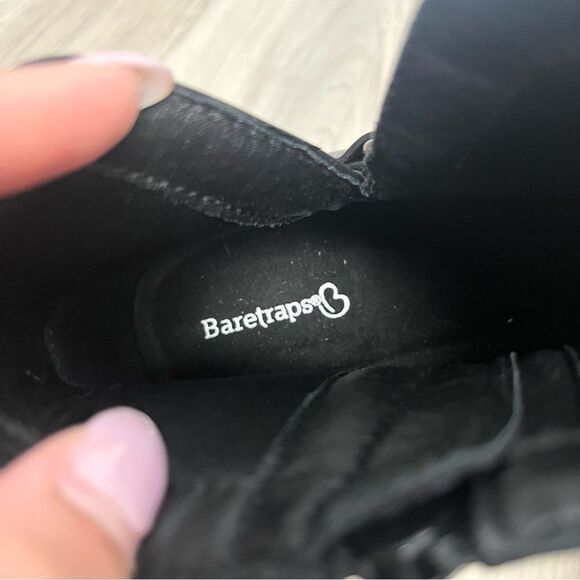 BareTraps Boots Women’s 9W Chrisa Black Ankle - Picture 7 of 9